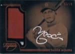 2014 TOPPS DYNASTY BASEBALL Autographed Patches Yadier Molina 10 ëŹ 