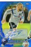 TOPPS 14 MLS CHROME Blue Refractor Autograph M.Di Vaio 99 Ź SirCry