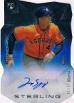 2014 TOPPS BOWMAN STERLING  Die Cut Autograph George Springer 30 ëŹ ͥإ