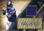2014 TOPPS TRIPLE THREADS FB Rookie Autographed Relic Teddy Bridgewater 75 ëŹ 
