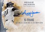 2014 Leaf Q Reggie Jackson 5-Time World Series Champion Auto Ź 褷