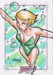 2014 Rittenhouse Marvel Dangerous Divas Series 2 Sketch Card 1of1 Ź091 NullMox