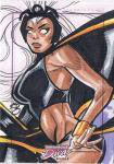 2014 Rittenhouse Marvel Dangerous Divas Series 2 Sketch Card 1of1 Ź093 NullMox