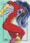 2014 Rittenhouse Marvel Dangerous Divas Series 2 Sketch Card 1of1 Ź094 NullMox