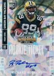 2014 PANINI CONTENDERS FB Cracked Ice Tickets Variation Auto Richard Rodgers 22 ëŹ ޤ뤴硼