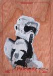 2015 Topps Star Wars Masterwork  Sketch Card wood5MINTŹ 褷