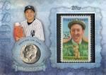 2015 TOPPS SERIES 1 Birth Year Coin and Stamp Card Masahiro Tanaka 50 Ź ޥӡ