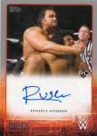 2015 TOPPS WWE Auto Rusev 25 Ź ͡ܡ