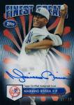 2014 TOPPS FINEST Auto Mariano Rivera 99 Ź062 Tony