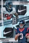 2014 Panini Spectra  JClowney/TSavage Combo Rookie Jersey Black Tags Nike Swoosh1ۻŹ 褷