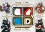2014 Topps Museum Collection Cooks/ Evans/Watkins/Benjamin Four-Player Quad Relic Gold25ۻŹ 褷