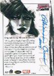 2014 RITTENHOUSE MARVEL DANGEROUS DIVAS Series Artist Auto /  Ź115 å֥쥤H