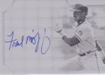 2015 Topps Tribute Fred McGriff Plate Autograph card 1/1/ݥˡŹ YY