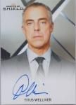 2015 RITTENHOUSE MARVEL AGENTS OF SHIELD SEASON 1 AUTOGRAPH CARD Titus Welliver / Ź ͡