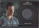 2015 RITTENHOUSE MARVEL AGENTS OF SHIELD SEASON 1 HENLEY SHIRT CARD Agent Grant Ward / Ź ͡