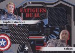 2014 UD CAPTAIN AMERICA THE WINTER SOLDIER FATIGUES DUAL CARD Captain America & Falcon / Ź Ȼ͡