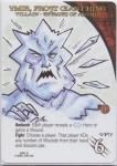 2015 UD MARVEL 3D Sketch Card 1of1 / Ź SirCry͡