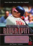 2007 Upper Deck Exquisite Rookie Biography #ERB-JT Jim Thome Autograph