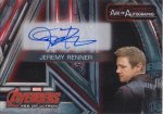 2015 UD AVENGERS AGE OF ULTRON AUTOGRAPH CARD Jeremy Renner / 池袋店 隼様☆★