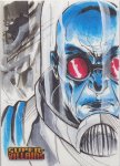 2015 CRYPTOZOIC DC COMICS SUPER VILLAINS SKETCH CARD / Ź Ȼ