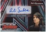 2015 UD AVENGERS AGE OF ULTRON Avengers AUTOGRAPH CARD Cobie Smulders / Ź022 aju54͡