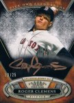 2015 TOPPS TIER ONE Tier One Autograph Red Ink Parallel Roger Clemens 25 ëŹ 