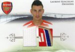 2015 Futera Arsenal Premium Soccer Virtuoso Memorabilia Card Laurent Koscielny 27 Ź SirCry