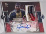 2015 TOPPS APEX MLS MATCH DAY DIE-CUT AUTOGRAPH RELICS Maurice Edu 5 / Ź SirCry
