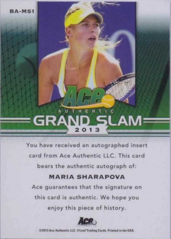 シャラポワ 水着カード Maria Sharapova メモラビリアカード シャラポワ 水着カード Maria Sharapova メモラビリアカード