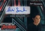 2015 UD AVENGERS AGE OF ULTRON Age of Autographs Cobie Smulders / Ź ES