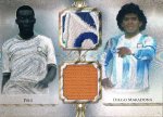 2015 FUTERA UNIQUE Versus Dual Jerseys Pele & Diego Maradona 57 / Ź soniceyes