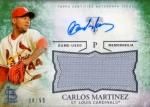 2015 TOPPS TRIPLE THREADS Auto&Jersey Carlos Martinez50ʡŹ OA