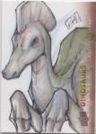 2015 UPPERDECK DINOSAURS Sketch Card / Ź SirCry