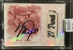 2015 TOPPS DYNASTY Autographed Patches Parallel Mike Trout 1of1!! ëŹ 󥴥٥ʥ֥쥹