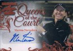 2015 LEAF Ultimate Tennis Queen of the Court Autographs Martina Navratilova / Ź å٥
