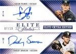 PANINI 2015 ELITE EXTRA ED Dual Autograph Card C.Fulmer & D.Swanson 10 Ź 󡦥