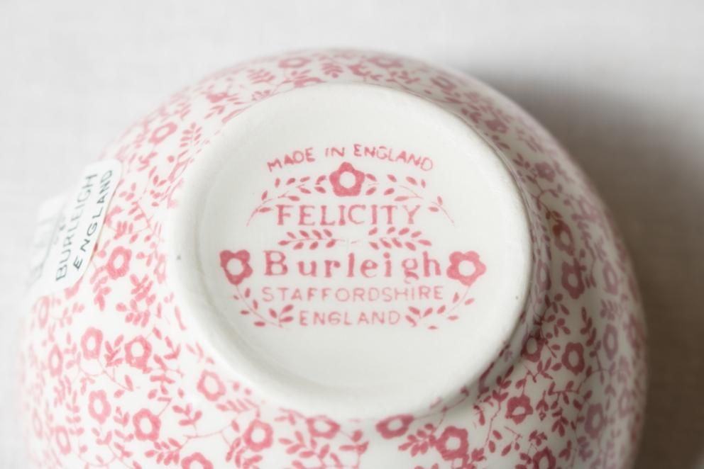 バーレイ ピンクフェリシティプレートBurleigh Pink Felicity 2025年