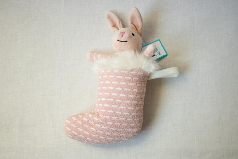 Jellycat Shimmer Stocking Bunny
