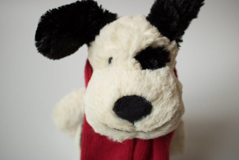 Jellycat Bashful Winter Puppy