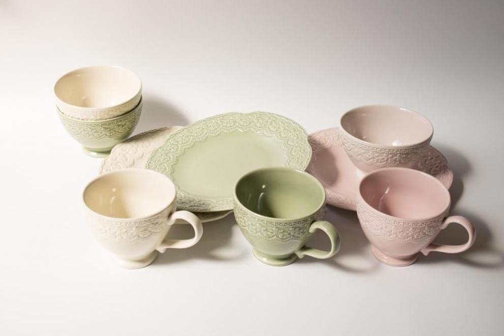 フランス　アルザス　ボンボニエール　小物入れ フランス アルザス ボンボニエール 小物入れ antique GIEN 小物
