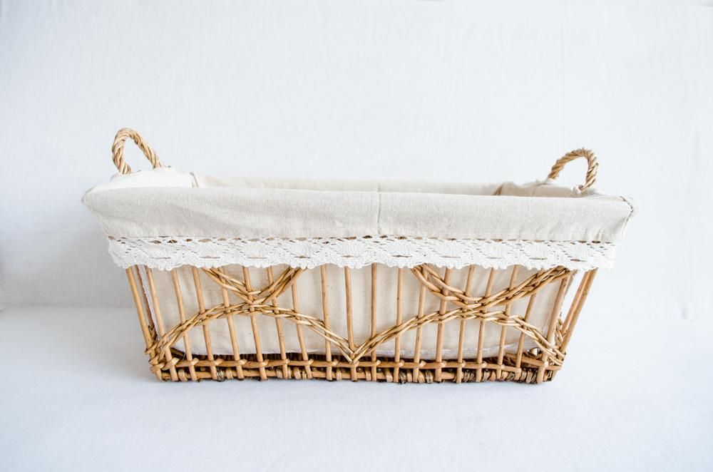 Comptoir de Famille コントワール・ドゥ・ファミーユ リネンバスケットM