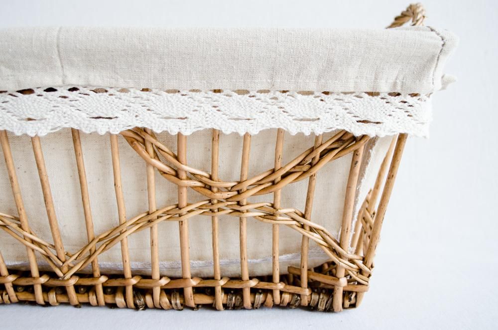 Comptoir de Famille コントワール・ドゥ・ファミーユ リネンバスケットM