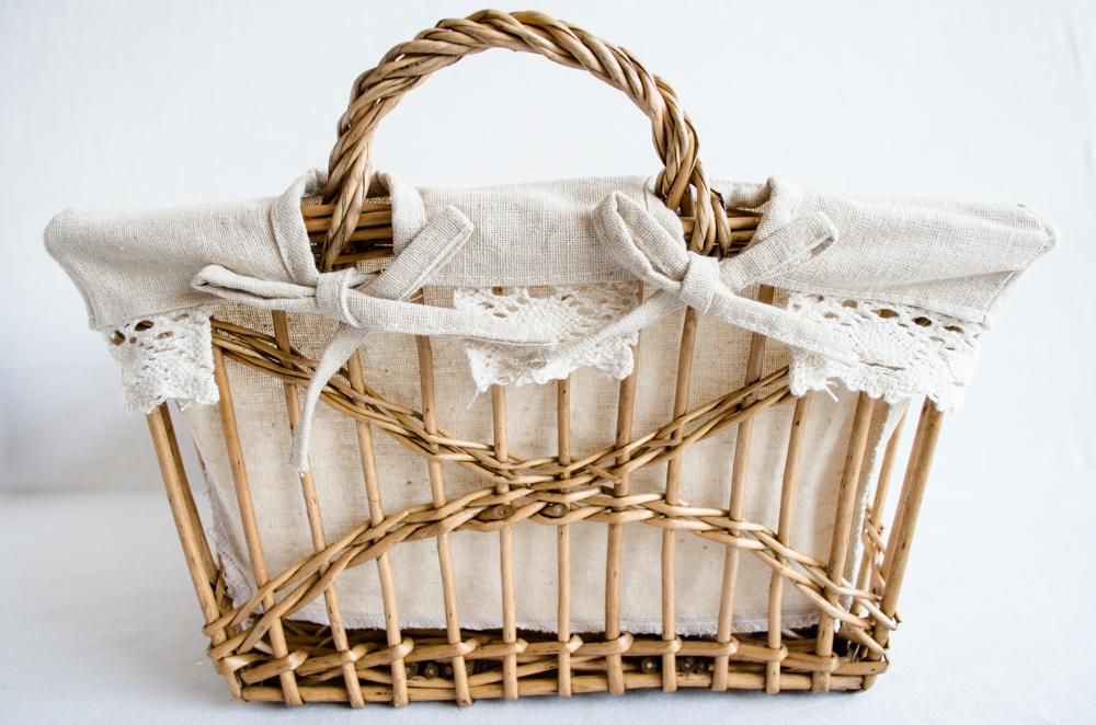 Comptoir de Famille コントワール・ドゥ・ファミーユ リネンバスケットM