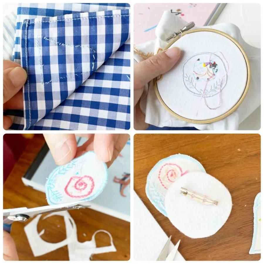 アップリケフレーム（アンブレラ）刺繍キット アップリケフレーム（アンブレラ）刺繍キット