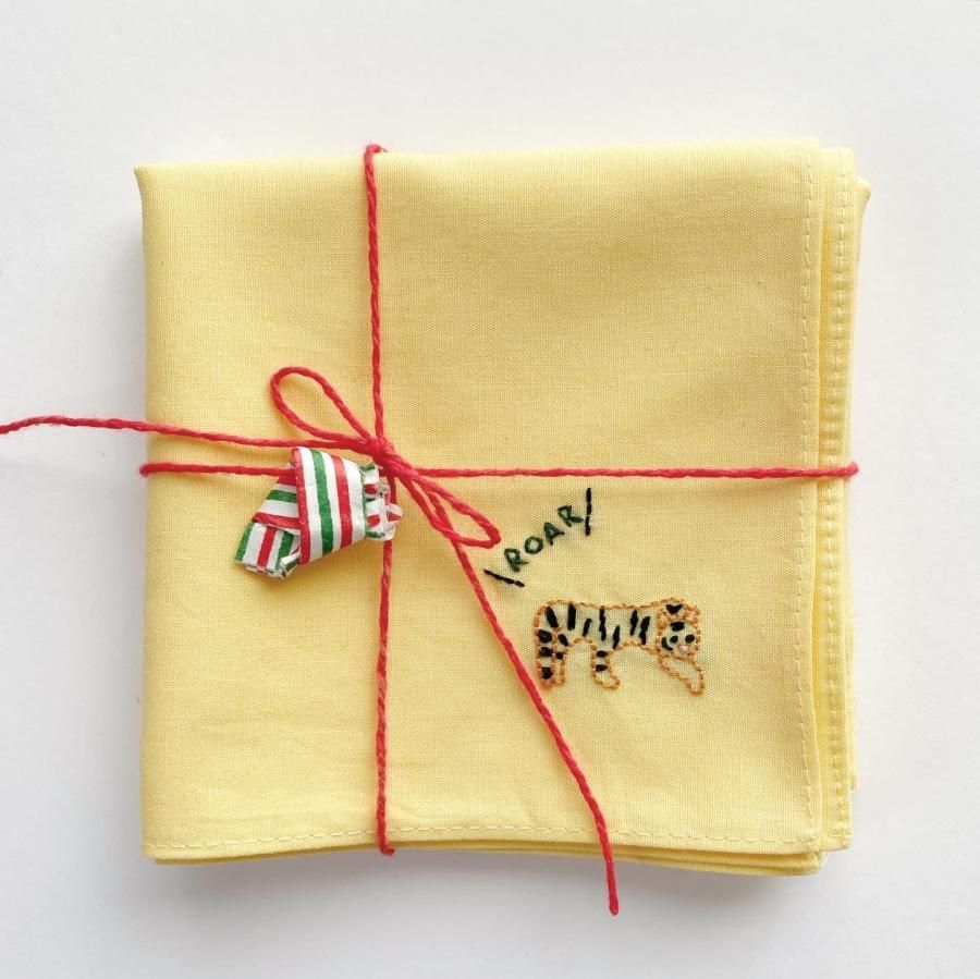 刺繍キットの通販 | トラのアルファベット | クロヤギシロヤギ