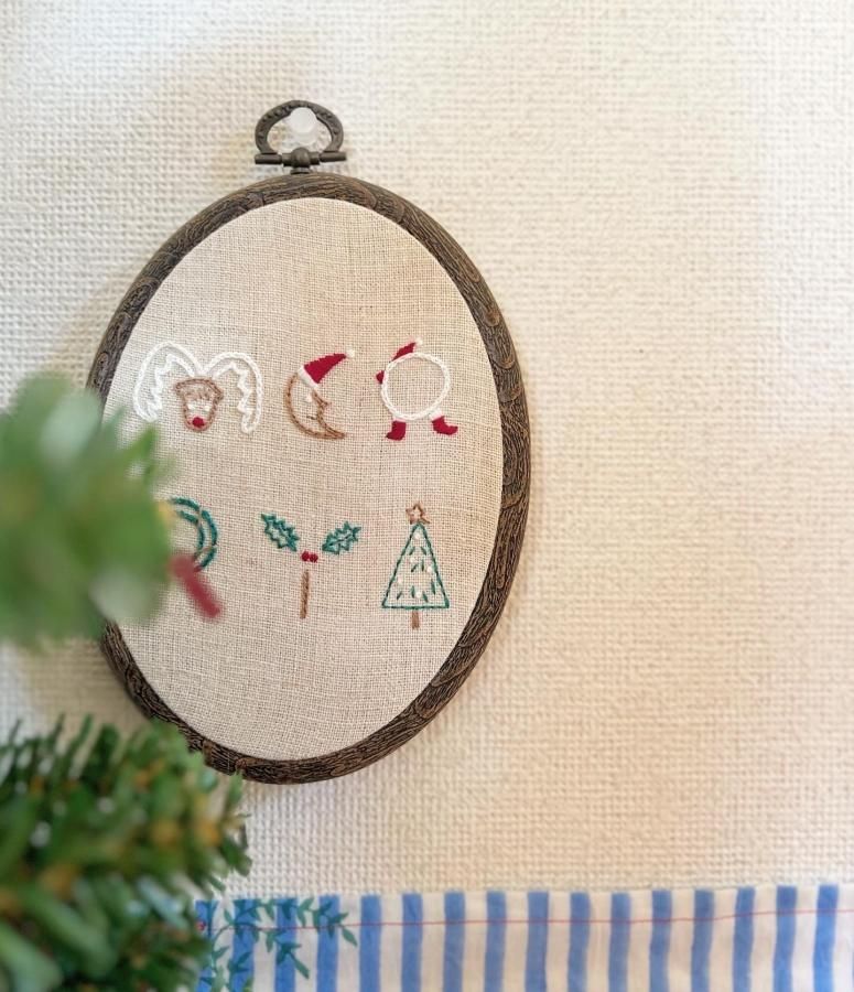 刺繍キットの通販 | メリークリスマス | クロヤギシロヤギ