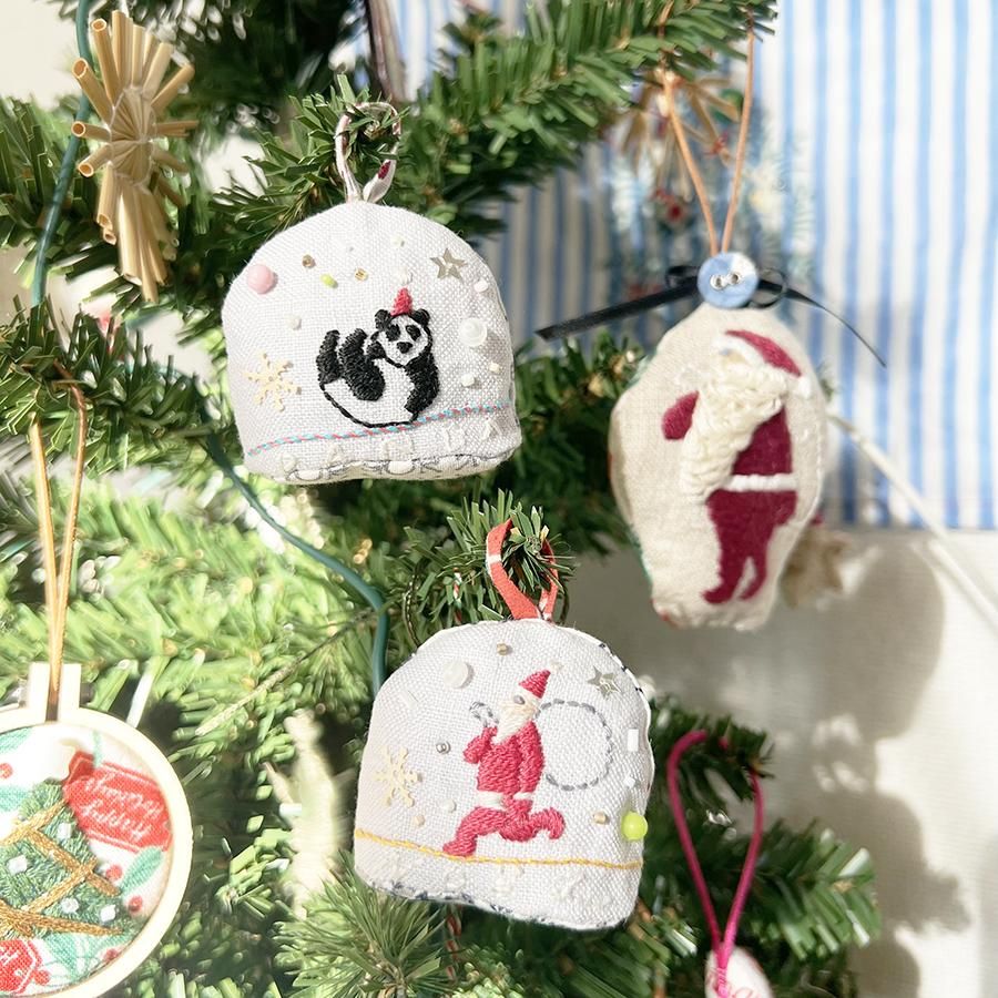 手刺繍オブジェの通販 | スノードーム | クロヤギシロヤギ