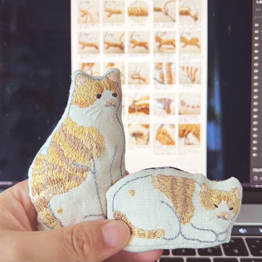 【タグ付き希少】CORAL & TUSK ぬいぐるみ 刺繍 CAT タグ付き希少】CORAL & TUSK ぬいぐるみ 刺繍 CAT