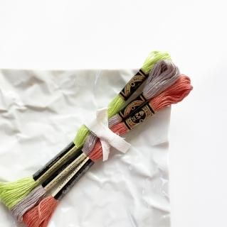 刺繍糸・ラメ糸 - 刺繍と暮らす クロヤギシロヤギ