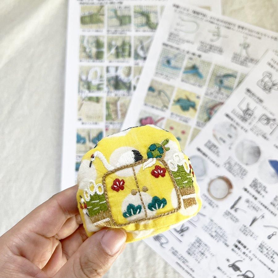 お正月に飾れる刺繍キット通販 | 鶴亀門松の刺繍ぐるみ お正月に飾れる刺繍キット通販 | 鶴亀門松の刺繍ぐるみ